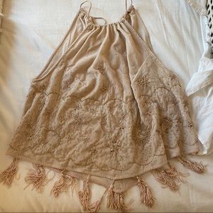 Free people embellished top